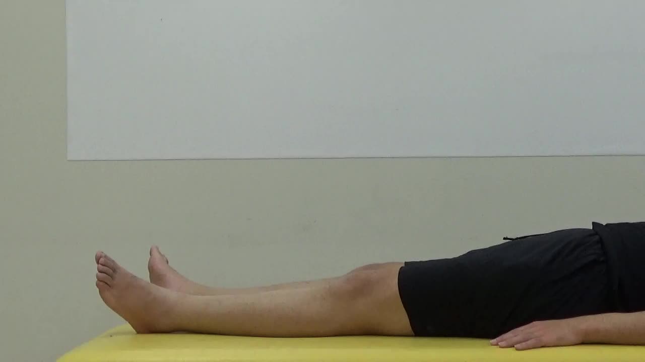 動画48-2　身体診察（踵膝試験）