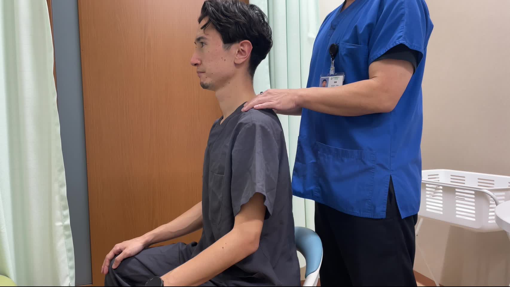 動画1　Spurling's test