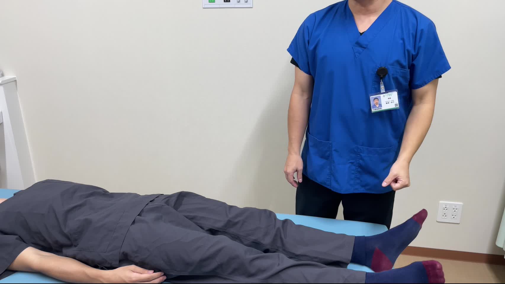 動画1　straight leg raise（SLR） test/Bragard's test...